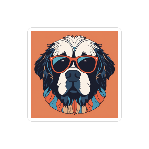 PugMug Custom Newfoundland Sticker