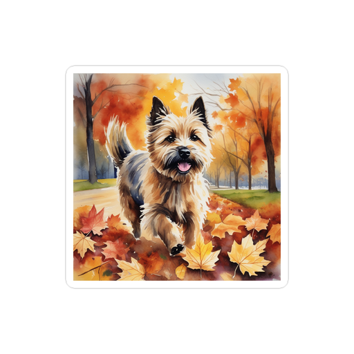 PugMug Custom Cairn Terrier Sticker