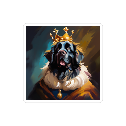 PugMug Custom Newfoundland Sticker