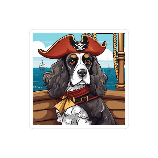 PugMug Custom English Cocker Spaniel Sticker