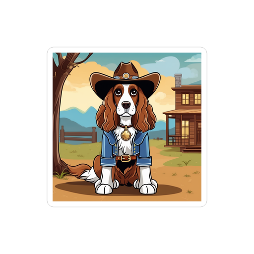 PugMug Custom English Cocker Spaniel Sticker