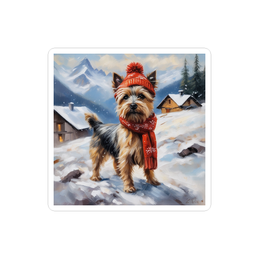 PugMug Custom Cairn Terrier Sticker