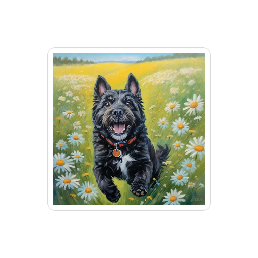 PugMug Custom Lily Sticker