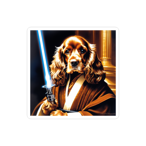 PugMug Custom English Cocker Spaniel Sticker