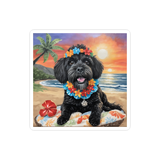 PugMug Custom Lily Sticker