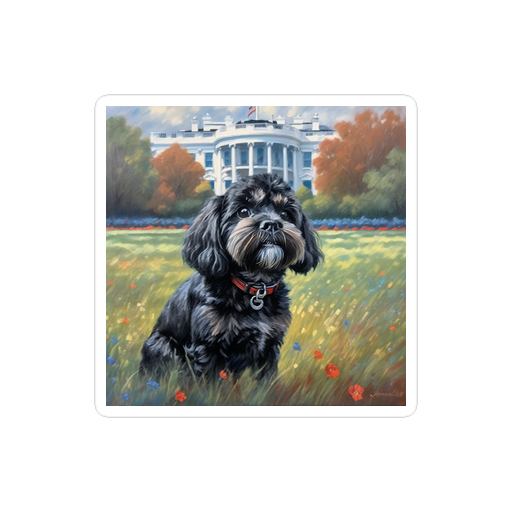 PugMug Custom Lily Sticker