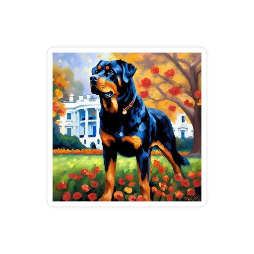 PugMug Custom Rottweiler Sticker