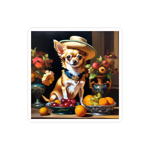 PugMug Custom Chihuahua Sticker