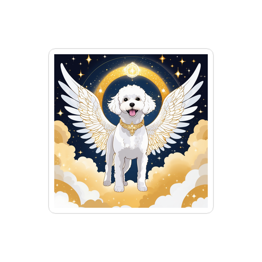PugMug Custom Bichons Frise Sticker