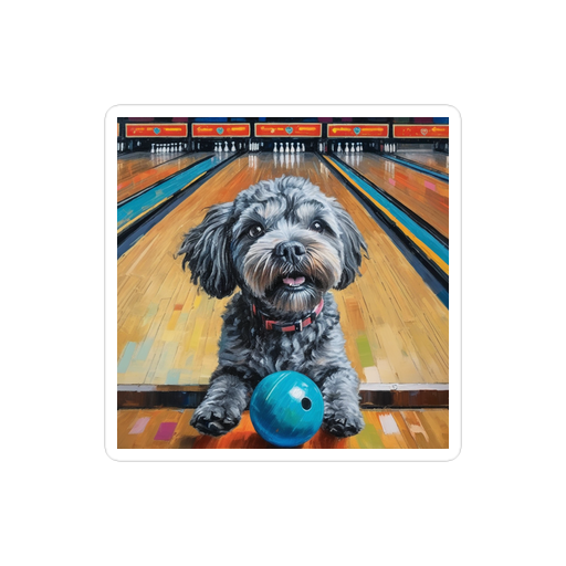 PugMug Custom Lily Sticker