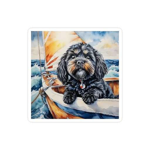 PugMug Custom Lily Sticker