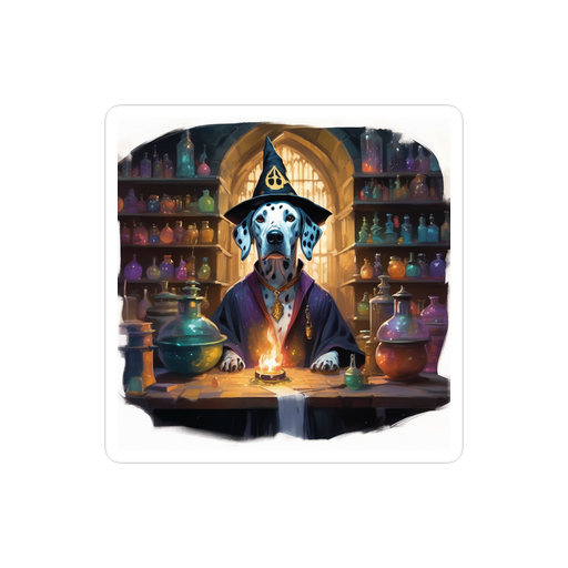 PugMug Custom Dalmatian Sticker