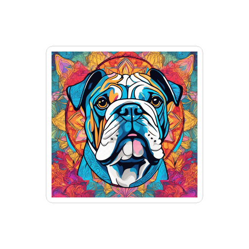 PugMug Custom Bulldog Sticker