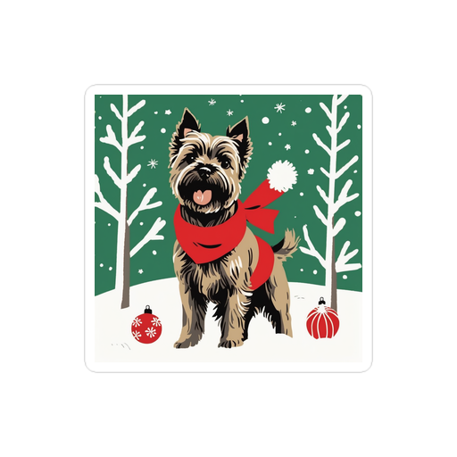PugMug Custom Cairn Terrier Sticker