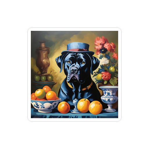 PugMug Custom Cane Corso Sticker