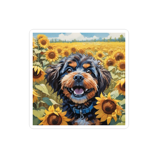PugMug Custom Lily Sticker
