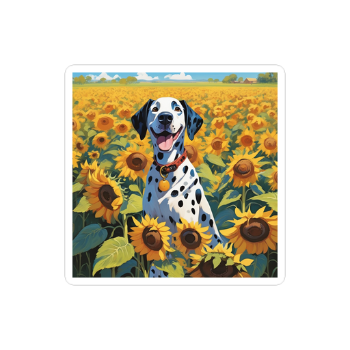 PugMug Custom Dalmatian Sticker