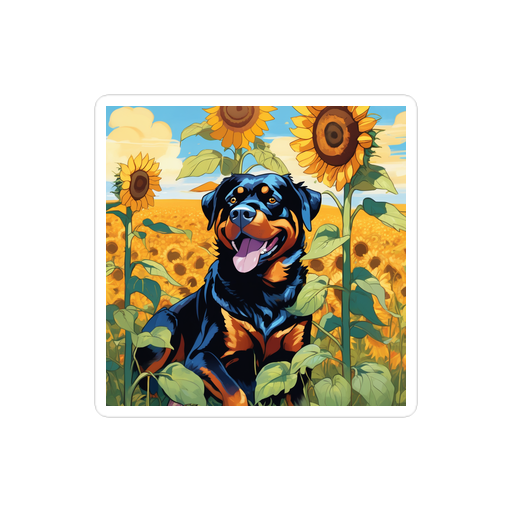 PugMug Custom Rottweiler Sticker