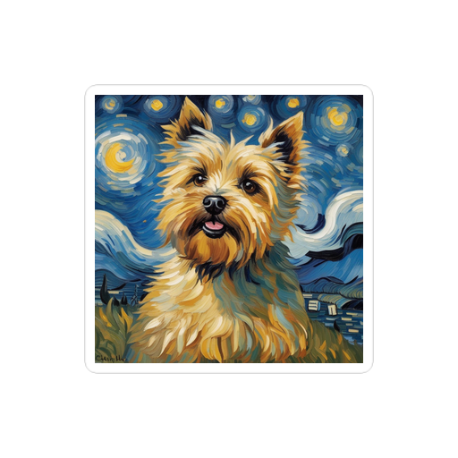 PugMug Custom Cairn Terrier Sticker