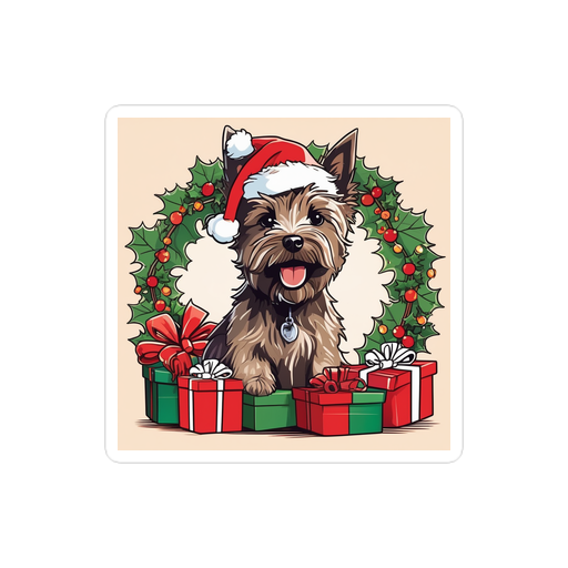 PugMug Custom Cairn Terrier Sticker
