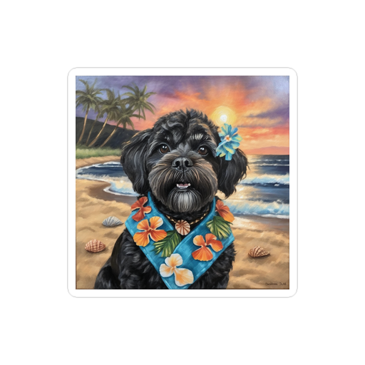 PugMug Custom Lily Sticker