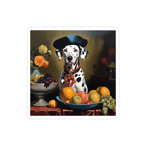 PugMug Custom Dalmatian Sticker