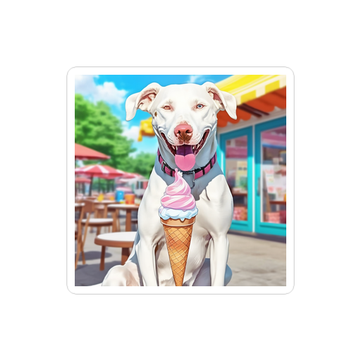 PugMug Custom Penny Sticker