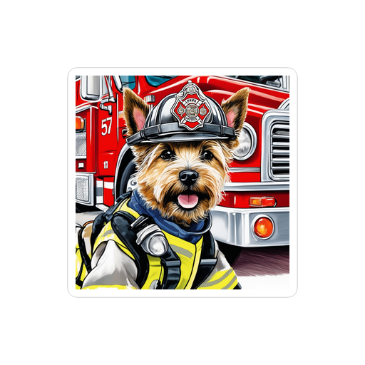 PugMug Custom Cairn Terrier Sticker