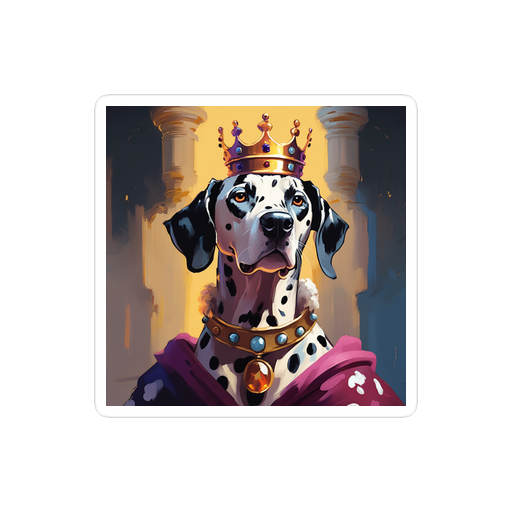PugMug Custom Dalmatian Sticker