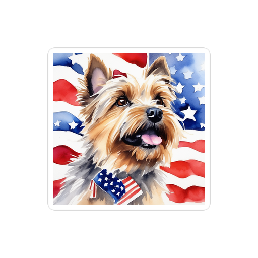 PugMug Custom Cairn Terrier Sticker