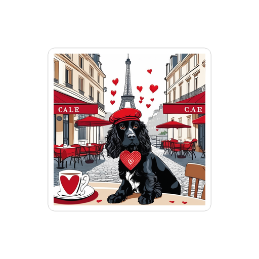 PugMug Custom English Cocker Spaniel Sticker