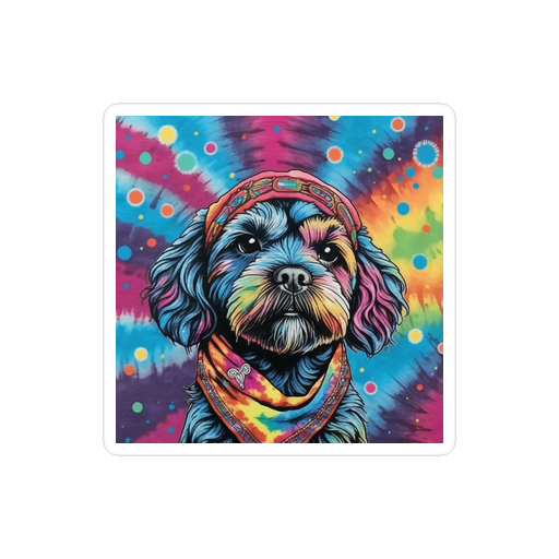 PugMug Custom Lily Sticker