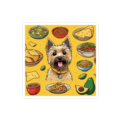 PugMug Custom Cairn Terrier Sticker