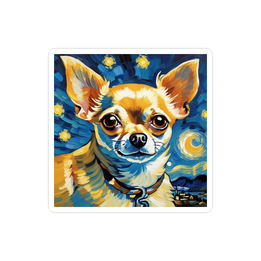 PugMug Custom Chihuahua Sticker