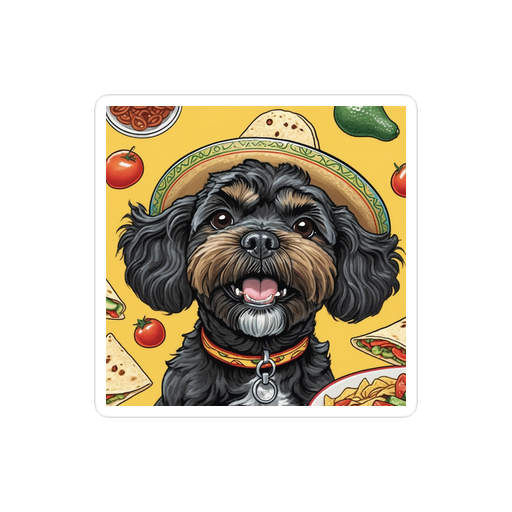 PugMug Custom Lily Sticker