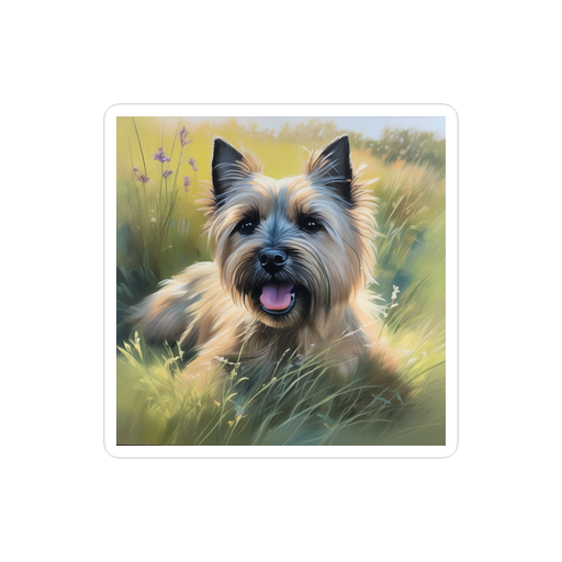 PugMug Custom Cairn Terrier Sticker