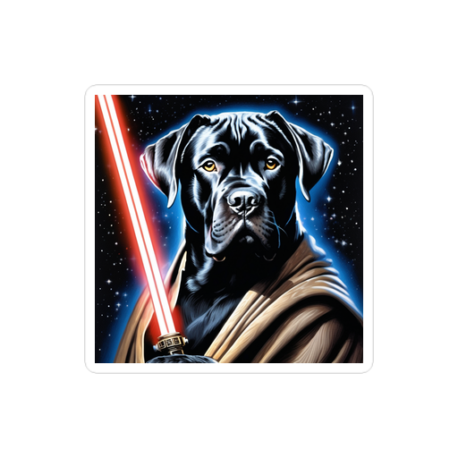 PugMug Custom Cane Corso Sticker