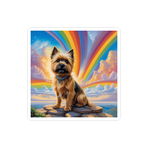 PugMug Custom Cairn Terrier Sticker