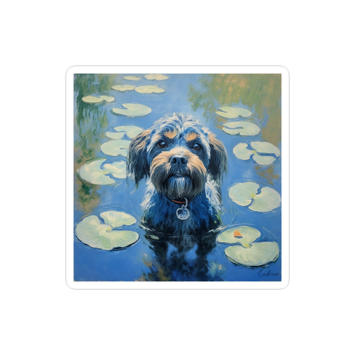 PugMug Custom Lily Sticker