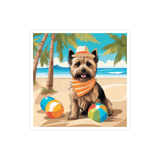 PugMug Custom Cairn Terrier Sticker