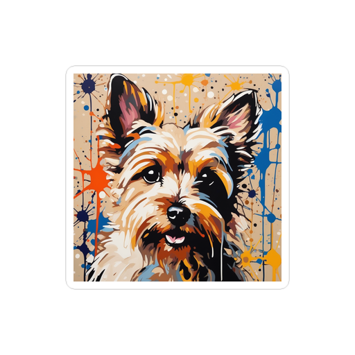 PugMug Custom Cairn Terrier Sticker