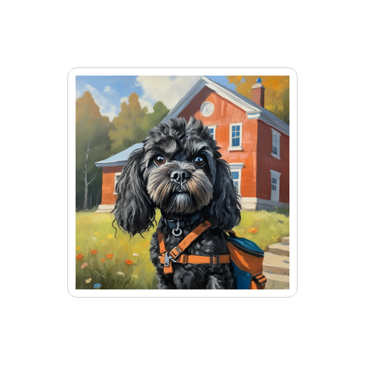 PugMug Custom Lily Sticker