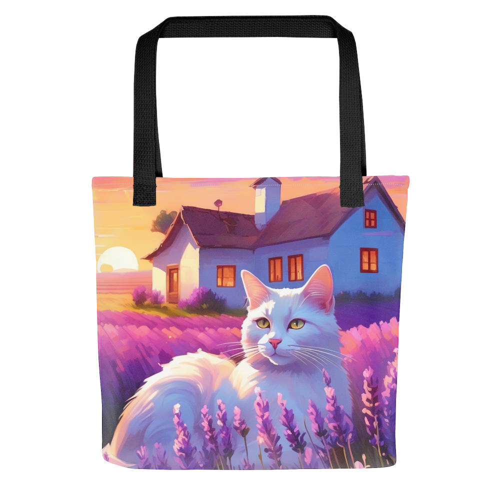 PugMug Custom White Companion Cat Tote