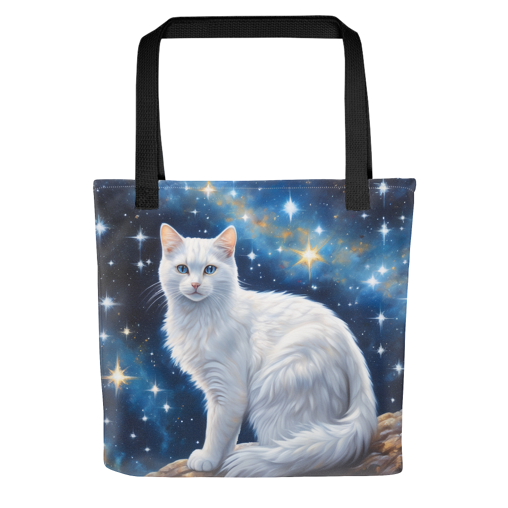 PugMug Custom White Companion Cat Tote