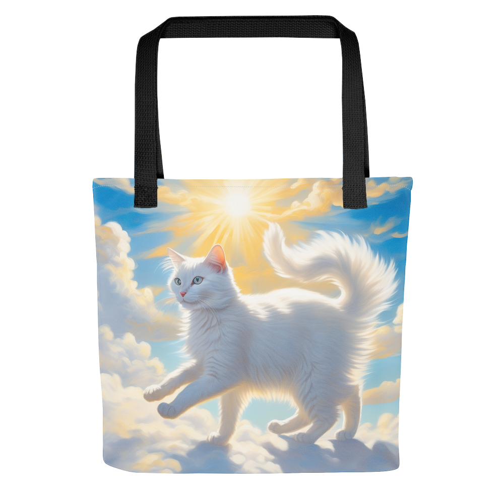 PugMug Custom White Companion Cat Tote