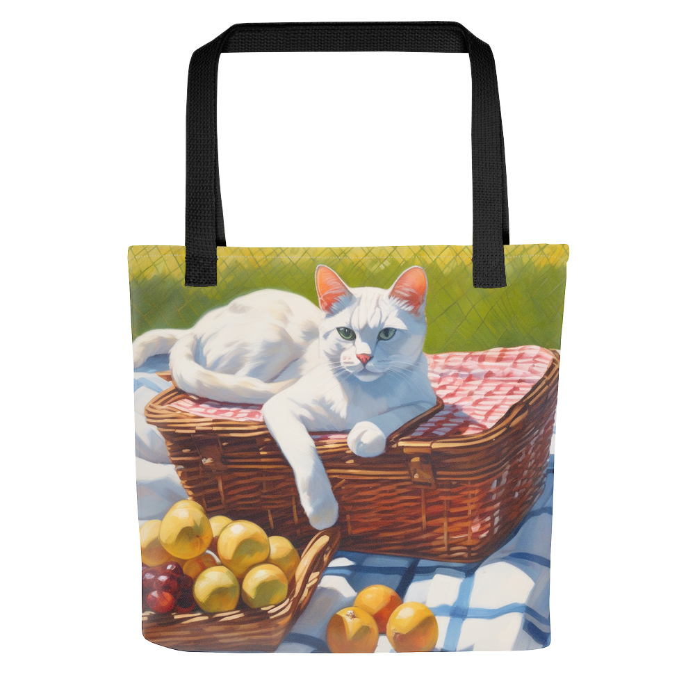 PugMug Custom White Exotic Cat Tote