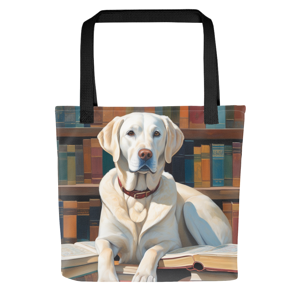 PugMug Custom White Labrador Retriever Tote