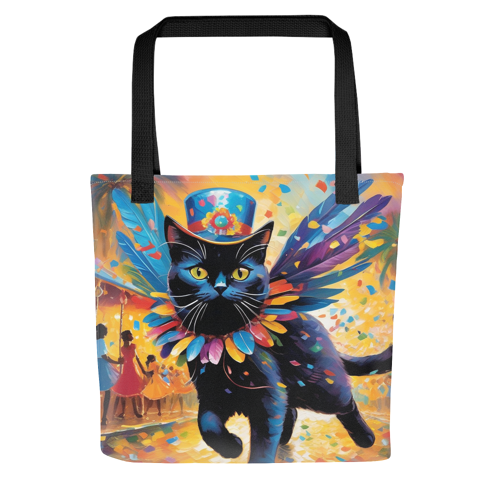 PugMug Custom Black British Shorthair Cat Tote