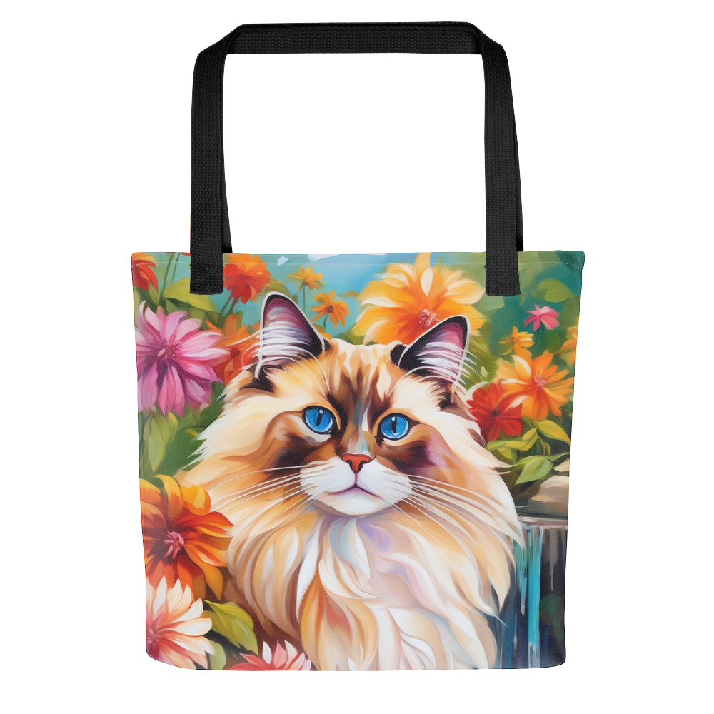 PugMug Custom Tabby Ragdoll Cat Tote