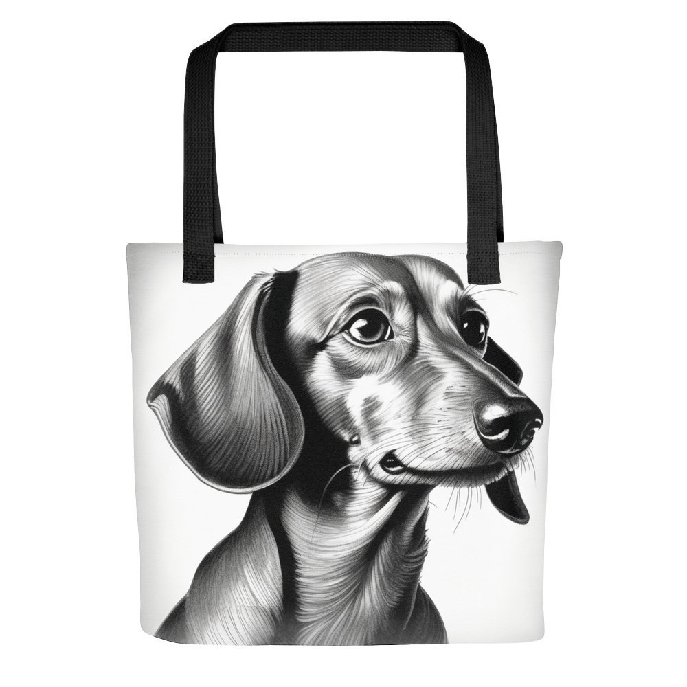 PugMug Custom Tan Dachshund Tote